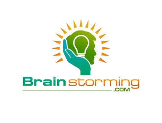 Brainstorming.com logo design by uttam