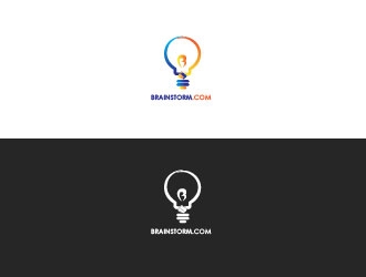Brainstorming.com logo design by Riyanworks