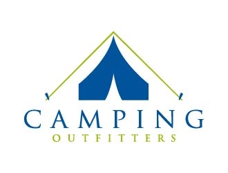 Camping Outfitters logo design by maserik