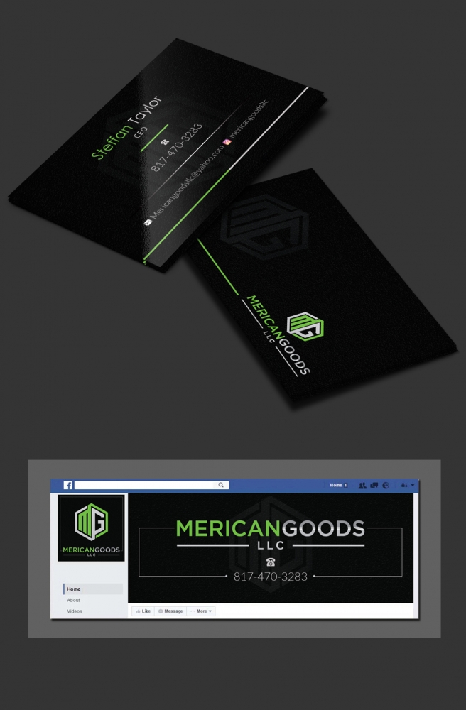 MericanGoods LLC logo design by DreamLogoDesign