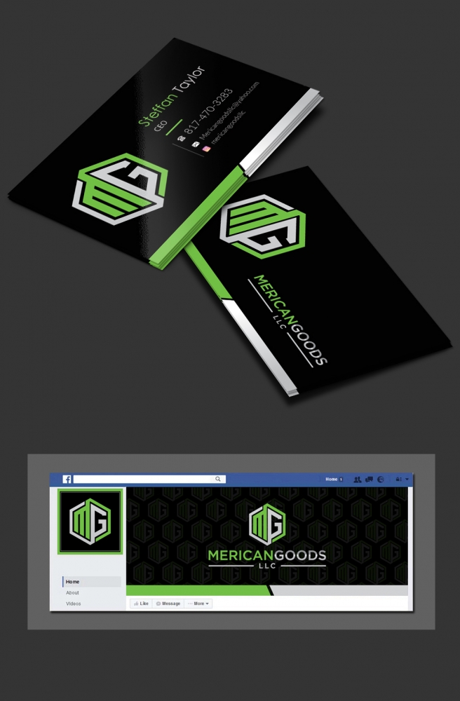 MericanGoods LLC logo design by DreamLogoDesign