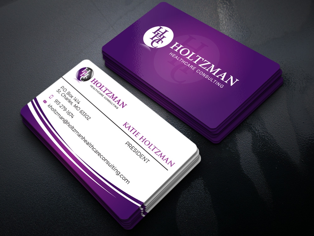 Holtzman Healthcare Consulting logo design by Gelotine