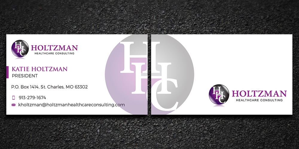 Holtzman Healthcare Consulting logo design by Gelotine
