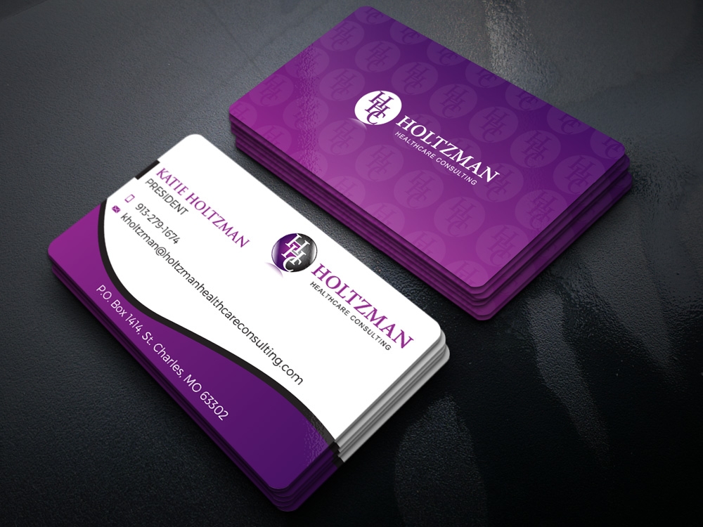 Holtzman Healthcare Consulting logo design by Gelotine