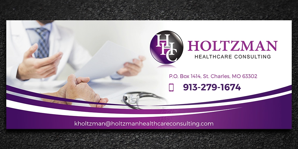 Holtzman Healthcare Consulting logo design by Gelotine