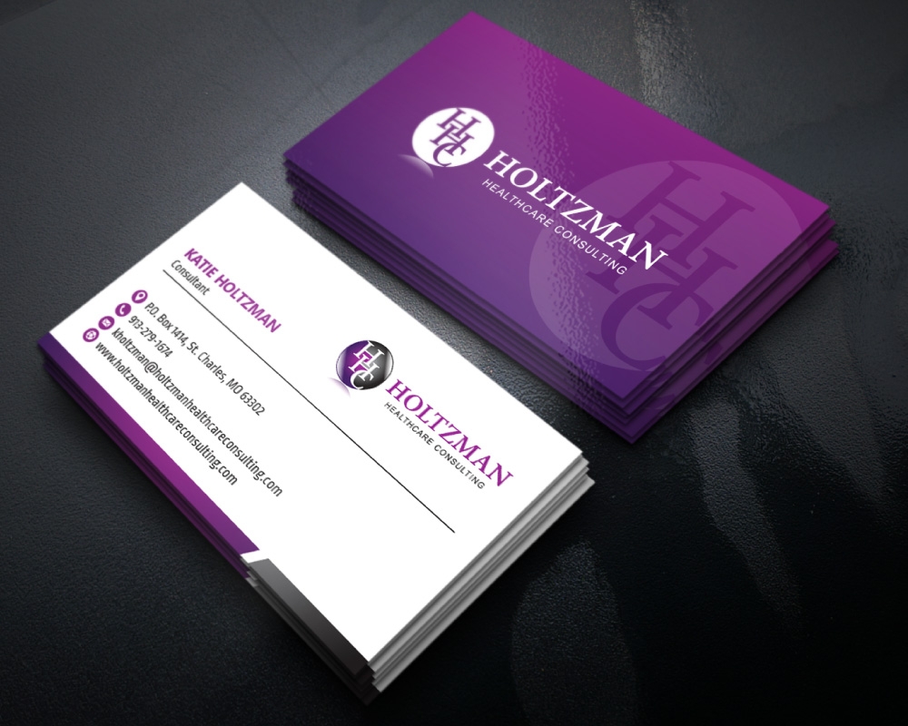 Holtzman Healthcare Consulting logo design by Boomstudioz