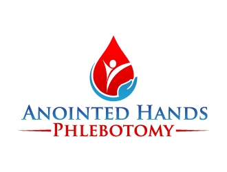 Anointed Hands Concierge Phlebotomy Services, LLC logo design by jaize