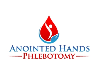 Anointed Hands Concierge Phlebotomy Services, LLC logo design by jaize