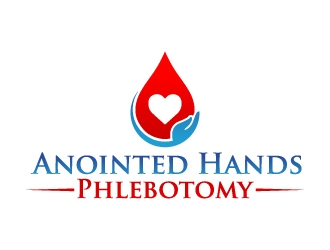Anointed Hands Concierge Phlebotomy Services, LLC logo design by jaize
