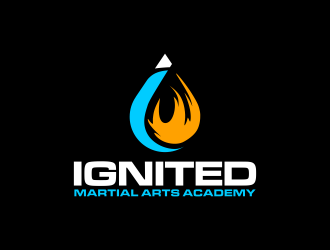 Ignited Martial Arts Academy logo design by imagine