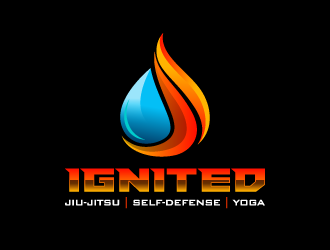 Ignited Martial Arts Academy logo design by pencilhand