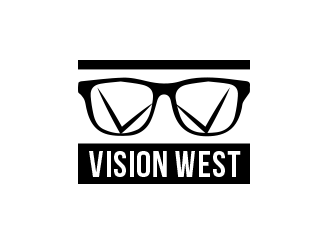 Vision West logo design by BeDesign