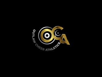 Outlaw Cheer Athletics logo design by hwkomp