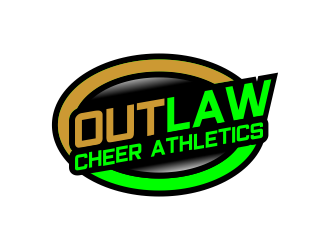 Outlaw Cheer Athletics logo design by done
