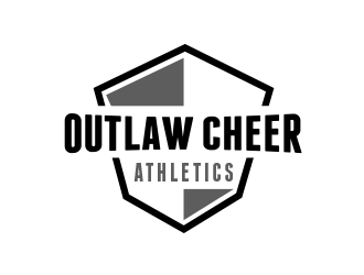 Outlaw Cheer Athletics logo design by BeDesign