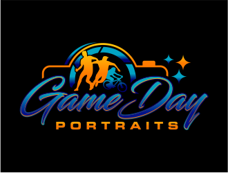 GameDay Portraits logo design by mutafailan