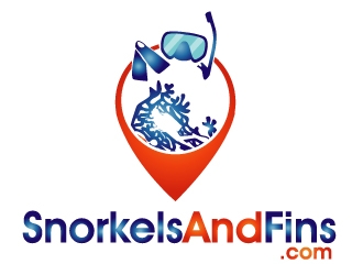 SnorkelsAndFins.com logo design by PMG