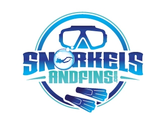 SnorkelsAndFins.com logo design by jaize