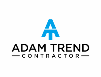 Adam Trend, Contractor logo design by Editor