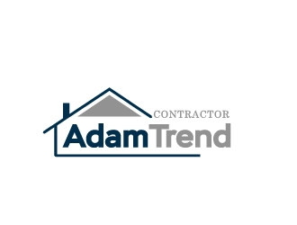 Adam Trend, Contractor logo design by Marianne