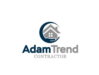 Adam Trend, Contractor logo design by Marianne