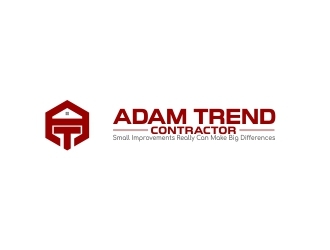 Adam Trend, Contractor logo design by amazing