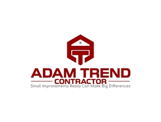 Adam Trend, Contractor logo design by amazing