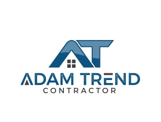 Adam Trend, Contractor logo design by MarkindDesign