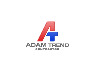 Adam Trend, Contractor logo design by nekomen_design