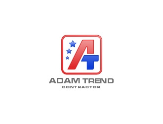 Adam Trend, Contractor logo design by nekomen_design