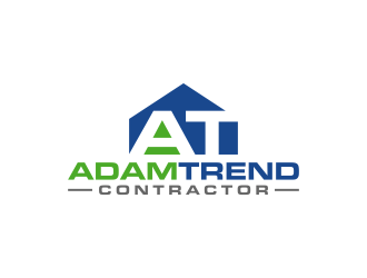 Adam Trend, Contractor logo design by Lavina