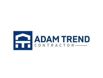 Adam Trend, Contractor logo design by DesignPal