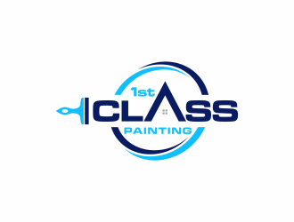 1st Class Painting logo design by ammad