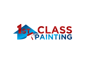 1st Class Painting logo design by Avro