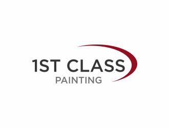 1st Class Painting logo design by santrie