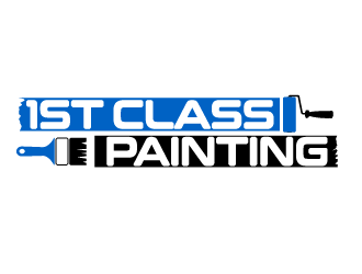 1st Class Painting logo design by axel182