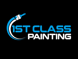 1st Class Painting logo design by axel182