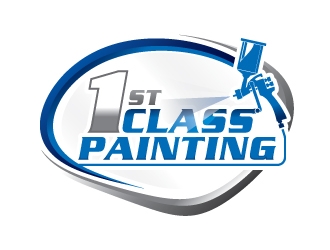 1st Class Painting logo design by dshineart