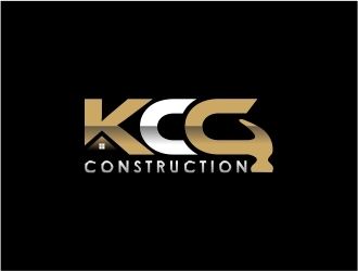 KCC Construction  logo design by amazing