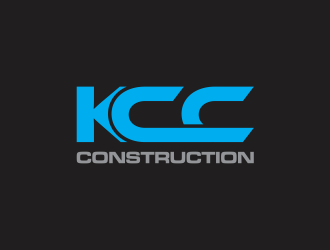 KCC Construction  logo design by santrie