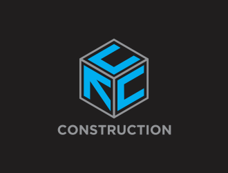 KCC Construction  logo design by santrie