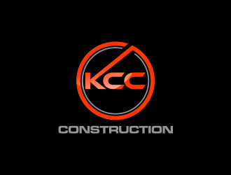 KCC Construction  logo design by santrie