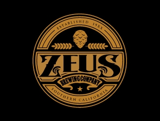 Zeus Brewing Co., Ltd. logo design by ElonStark