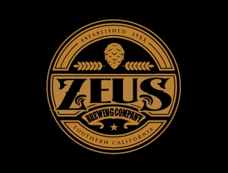 Zeus Brewing Co., Ltd. logo design by ElonStark