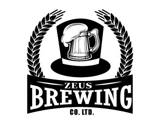 Zeus Brewing Co., Ltd. logo design by Suvendu