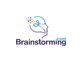 Brainstorming.com logo design by andriandesain