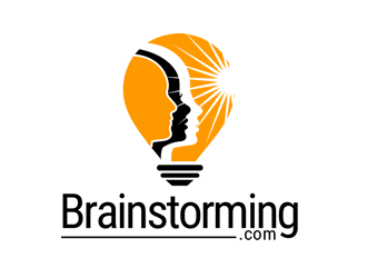 Brainstorming.com logo design by Coolwanz