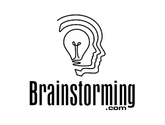 Brainstorming.com logo design by Coolwanz