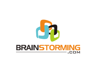 Brainstorming.com logo design by YONK