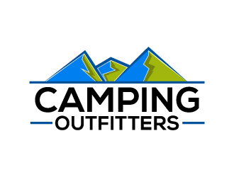 Camping Outfitters logo design by lestatic22